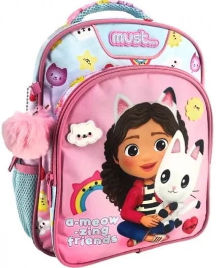 Σχολική Τσάντα Must Νηπίου Πλάτης Gabby's Dollhouse Πολύχρωμο