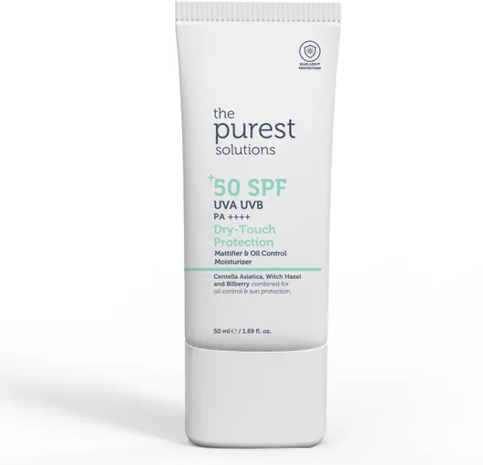 Αντηλιακή Κρέμα Σώματος The Purest Solutions Dry-Touch Protection Mattifier & Oil Control SPF50 50ml