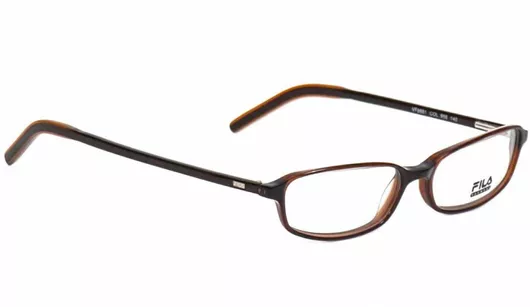 Ανδρικός Σκελετός Γυαλιών Οράσεως Fila Οβάλ Κοκκάλινος Μαύρο