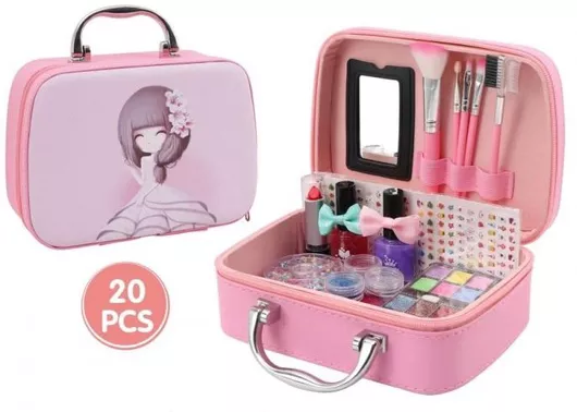 Παιχνίδι Μακιγιάζ Lazaridis Βαλιτσάκι με Σετ Καλλυντικών για 6+ Ετών