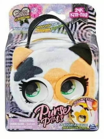 Σετ Αξεσουάρ Ομορφιάς Spin Master Purse Pets Micro Fashion Clutch Bag With Rotating Eyes για 3+ Ετών