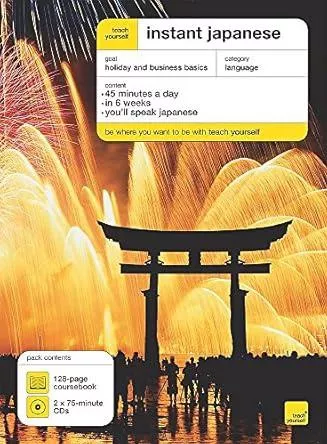 Teach Yourself Instant Japanese Book/CD Pack 