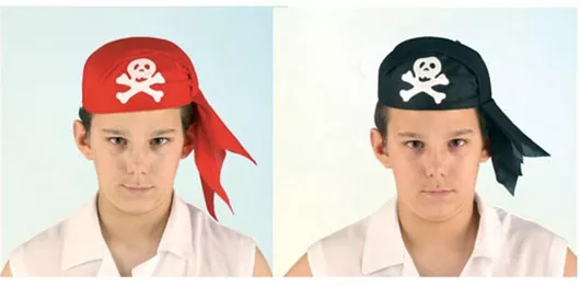 Αποκριάτικο Αξεσουάρ Christakopoulos Παιδικό Kαπέλο Πειρατή Tυχαία Επιλογή Σχεδίου & Χρώματος