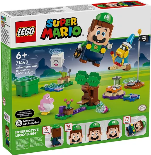 Lego Super Mario Περιπέτειες με Τον Διαδραστικό Lego Luigi #71440 για 6+ Ετών