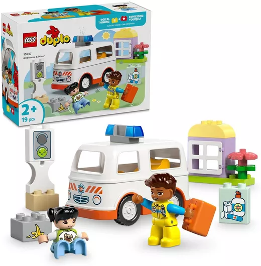 Lego Duplo: Ambulance & Driver #10447 για 2+ Ετών