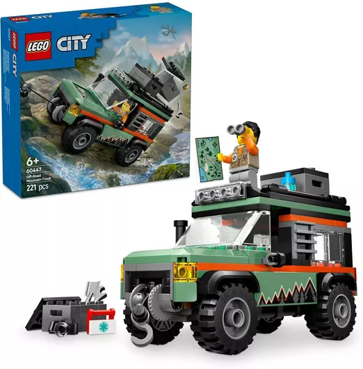Lego City: Off-Road 4X4 Mountain Truck #60447 για 6+ Ετών