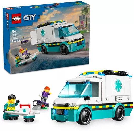 Lego City: Emergency Ambulance #60451 για 5+ Ετών