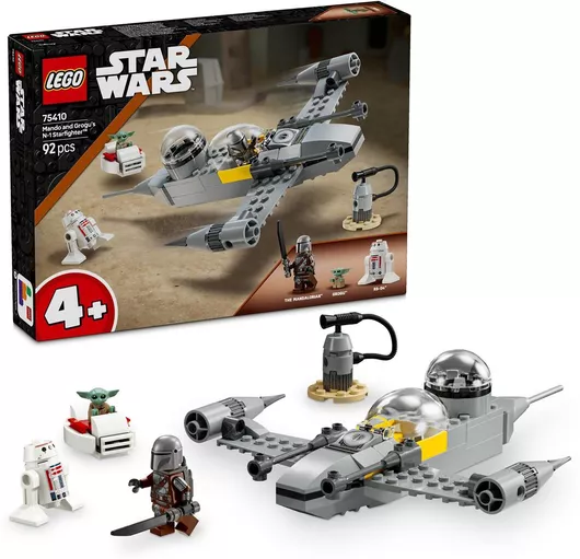 Lego Star Wars: Mando And Grogu’s N-1 Starfighter #75410 για 4+ Ετών