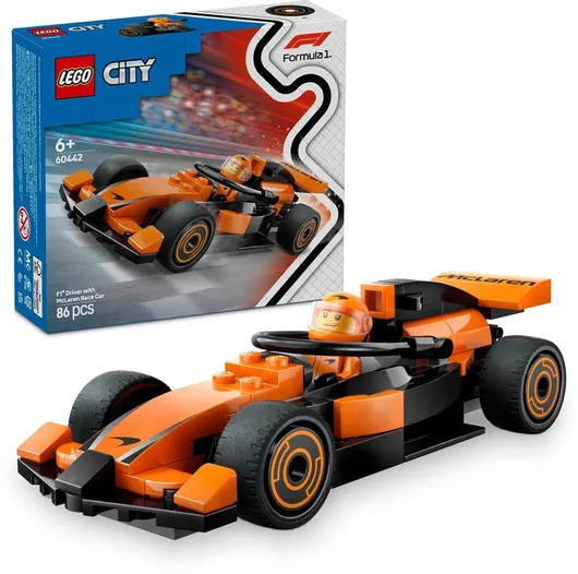 Lego City: F1 Driver With Mclaren Race Car #60442 για 6+ Ετών