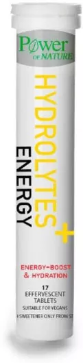 Power Health Hydrolytes Plus Energy 17 Αναβράζοντα Δισκία
