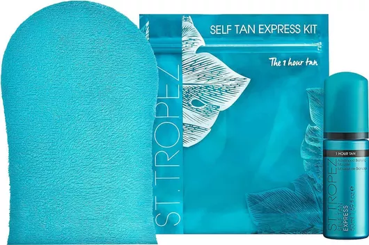 Self Tanning St. Tropez Express Starter Kit Γάντι Εφαρμογής Σώματος με Mousse 50ml