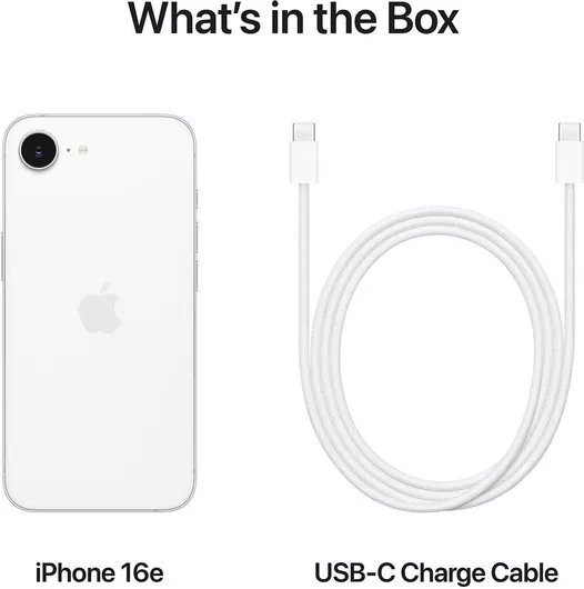 Apple iPhone 16e 5G 8GB 512GB White