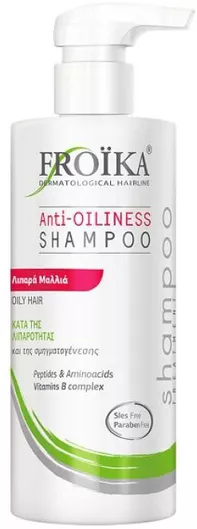 Σαμπουάν Froika Anti-Oiliness κατά της Σμηγματορροϊκής Δερματίτιδας για Λιπαρά Μαλλιά 400ml
