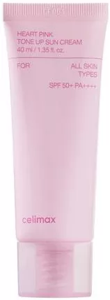 Celimax Heart Pink Tone Up Αντηλιακή Κρέμα Προσώπου SPF50+ 40ml