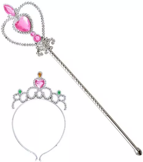 Αποκριάτικο Αξεσουάρ Widmann Σετ Ραβδί & Τιάρα