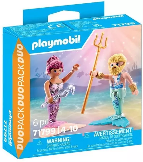 Playmobil Duopack Γοργόνα & Τρίτωνα #71799 για 4+ Ετών