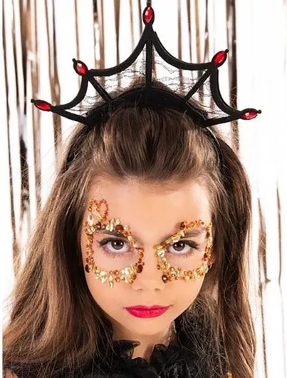 Αποκριάτικο Αξεσουάρ Fun Fashion Στέκα Ιστός Αράχνης