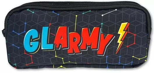 Σχολική Κασετίνα BlablaToys D.I GL Army Υφασμάτινη Μαύρο