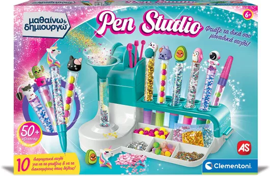 Εκπαιδευτικό Παιχνίδι Clementony Μαθαίνω & Δημιουργώ Pen Studio για 6+ Ετών