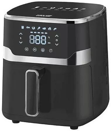Eurolamp Air Fryer 5lt Μαύρο 300-70049