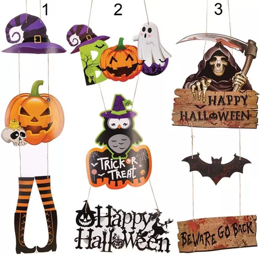 Αποκριάτικο Αξεσουάρ Fun Fashion Διακοσμητικά Τοίχου Halloween 100 - 106cm Τυχαία Επιλογή Σχεδίου 