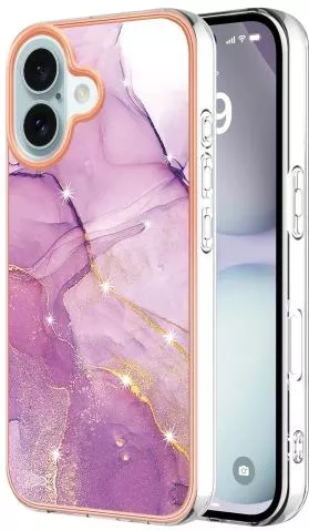 Θήκη Κινητού Back Cover για Apple iPhone 16 Plus Πλαστικό Μοβ