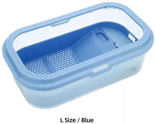 Ενυδρείο Χελώνας Luxury S 23.5x15x10cm Μπλε