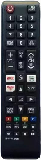 Τηλεχειριστήριο Τηλεόρασης Samsung BN59-01315B με Κουμπιά Netflix Rakuten Prime Samsung
