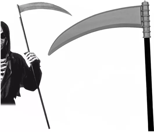 Αποκριάτικο Αξεσουάρ Τσα-Φαλ Δρεπάνι Χάρου Μακρύ 