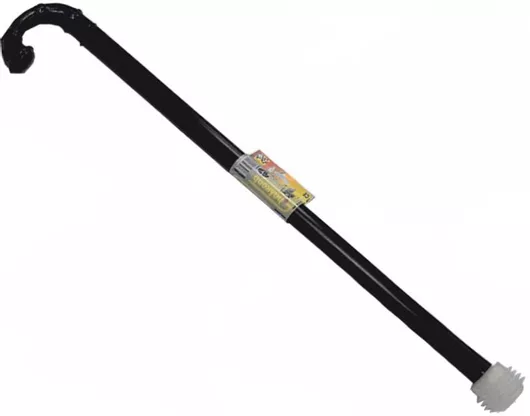 Αποκριάτικο Αξεσουάρ Τσα-Φαλ Μαγκούρα Μαύρο Μακριά με Φωνή 