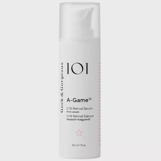 Serum Προσώπου Geek & Gorgeous 101 A-Game 10 0.1% Retinal Αντιγηραντικό με Ρετινάλη & Ρετινόλη 30ml