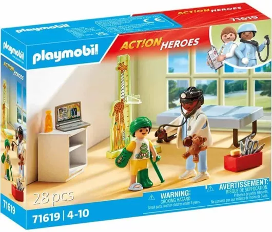Playmobil Action Heroes Παιδιατρείο για 4+Ετών #71619