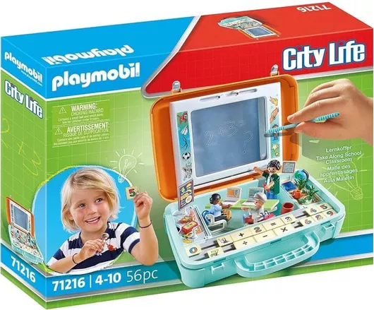 Playmobil City Life Βαλιτσάκι Σχολική Τάξη για 4+Ετών