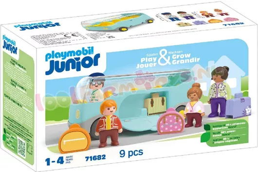 Playmobil Junior: Πούλμαν για 4+Ετών #71682