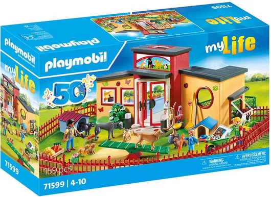 Playmobil MyLife Ξενώνας Μικρών Ζώων για 4-10 ετών