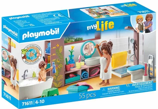 Playmobil Mylife Μοντέρνο Σπίτι Μοντέρνο Μπάνιο για 4+Ετών #71611