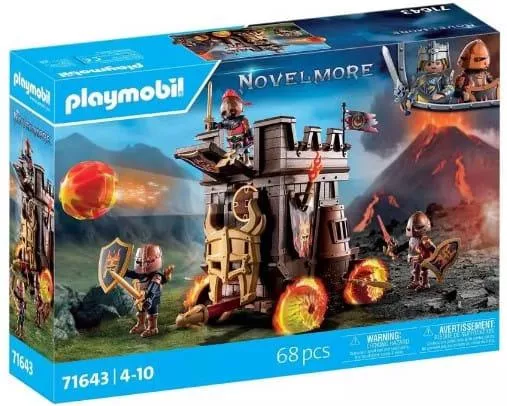 Playmobil Novelmore Πολιορκητικός Πύργος Του Burnham για 4+Ετών #71643