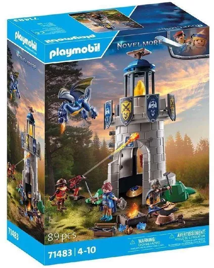 Playmobil Novelmore Πύργος Ιπποτών με Δράκο & Σιδηρουργό για 4+Ετών #71483