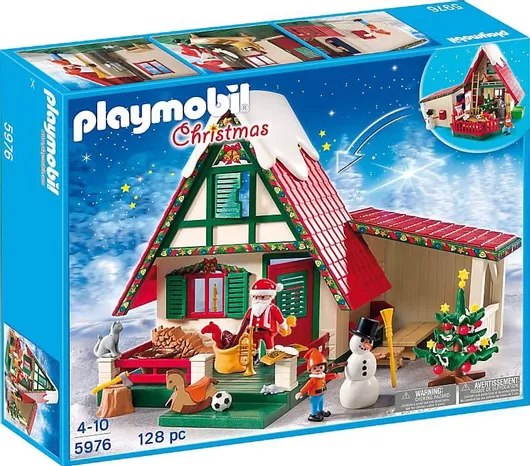 Playmobil Η Καλύβα Του Άη Βασίλη για 4+Ετών #5976