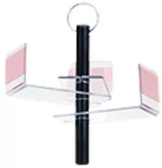 Κλιπ Στήριξης Μπαλονιών με Ράβδο Οροφής Σετ 3τμχ