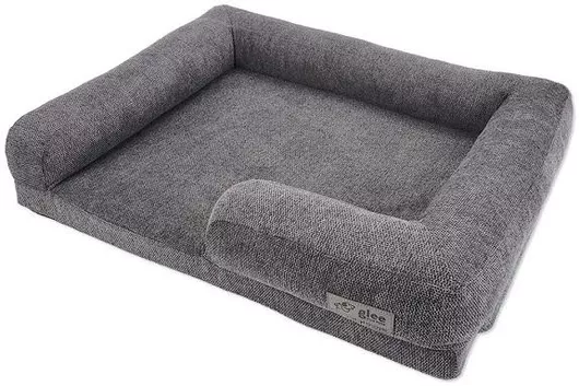 Κρεβάτι Σκύλου Glee Exclusive Ορθοπεδικό Glasgow Medium 78x63x15cm Γκρι