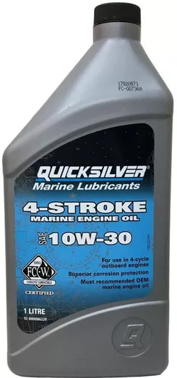 Λάδι Quicksilver 4-Stroke 10W - 30 1lt 