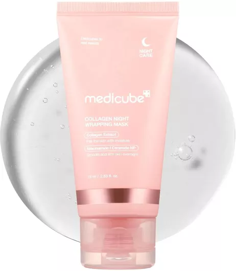 Medicube Collagen Night Wrapping Μάσκα Ομορφιάς Προσώπου Νύχτας για Σύσφιξη & Ενυδάτωση με Νιασιναμίδη 75ml