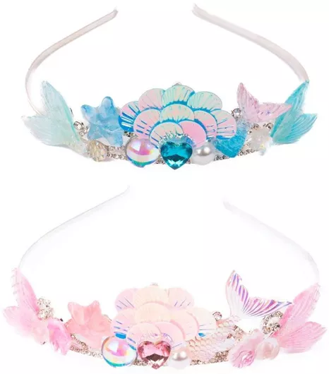 Παιδική Αποκριάτικη Στέκα Μαλλιών Great Pretenders Τιάρα Γοργόνας Τυχαία Επιλογή Χρώματος