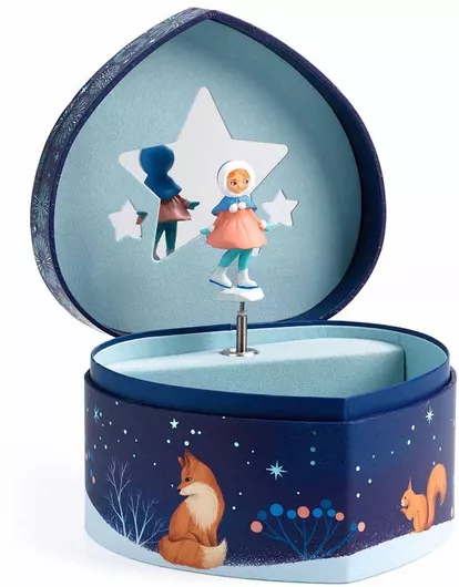 Παιδική Μπιζουτιέρα Djeco Μουσική Σκιουράκι Μπλε