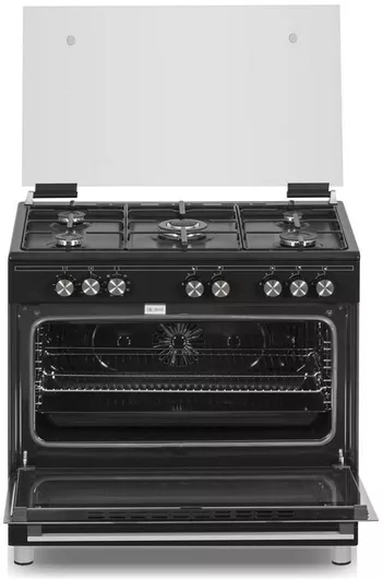 Κουζίνα La Germania Υγραερίου 94lt με Εστίες Υγραερίου 80cm Μάυρο