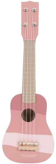Μουσικό Παιχνίδι Κιθάρα Little Dutch Ξύλινη 54x17cm Ροζ