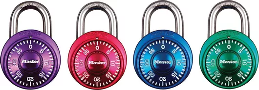 Λουκέτο Master Lock Πέταλο Συνδυασμού Αλουμίνιο/Πλαστικό 38mm 