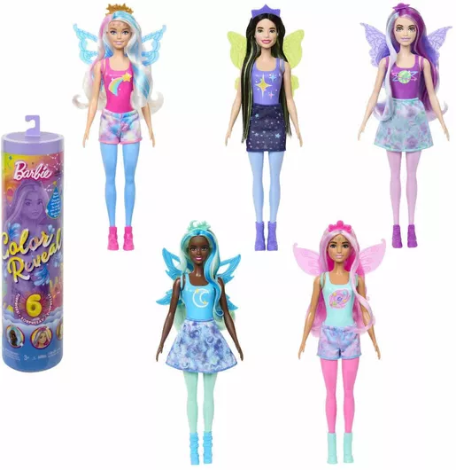 Barbie Κούκλα Mattel Color Reveal για 3+ Ετών