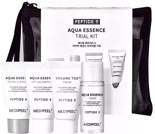 Σετ Περιποίησης Medipeel Peptide 9 Aqua Essence Trial Kit με Καθαριστικό Προσώπου 4τμχ